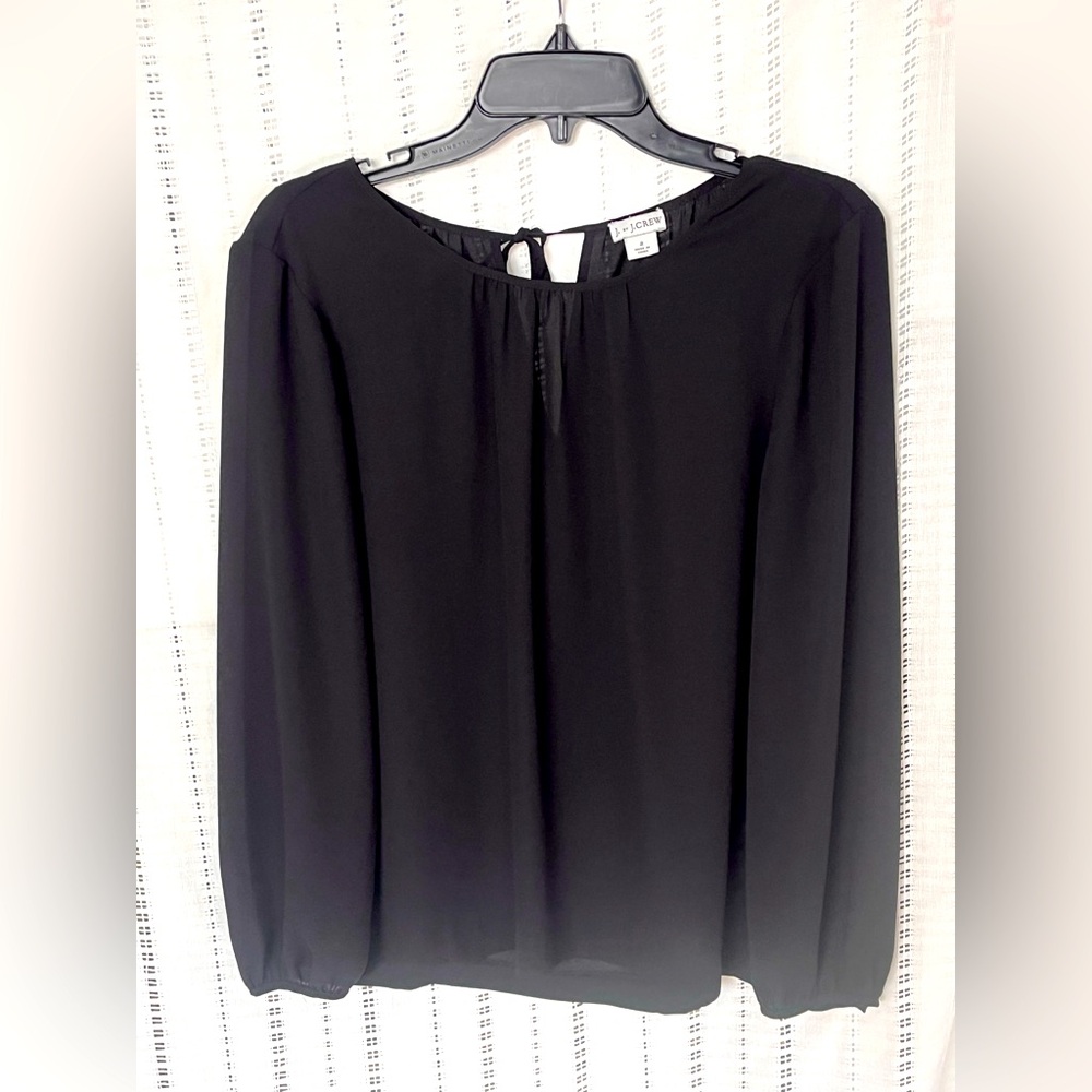 J by J Crew Black Women's Top size 2